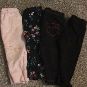 4 pairs soft pants